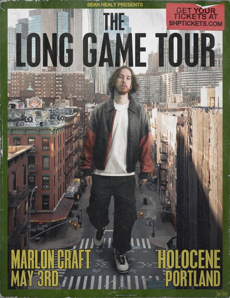 MARLON CRAFT: THE LONG GAME TOUR \u2013 EARLY SHOW! \u2013 PRESENTED BY SEAN HEALY \u2013 ALL AGES