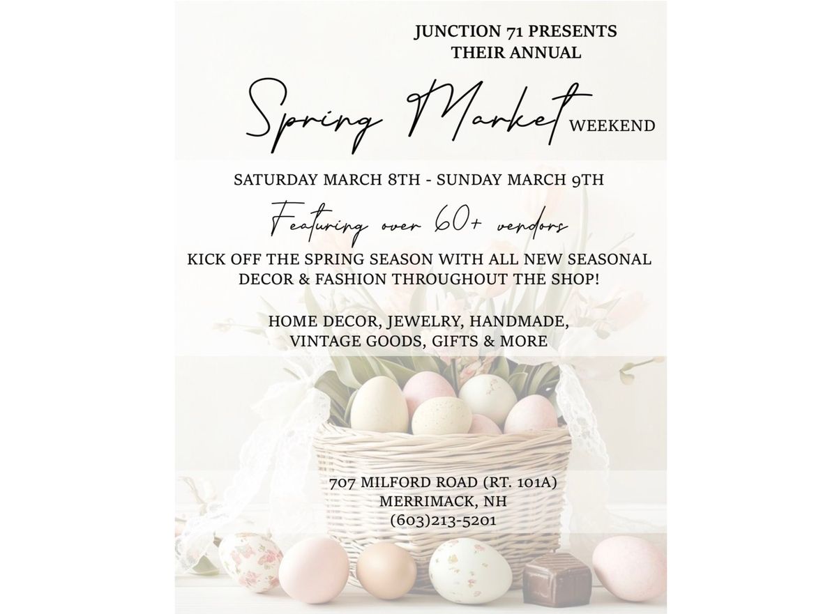 SPRING MARKET Weekend 2025