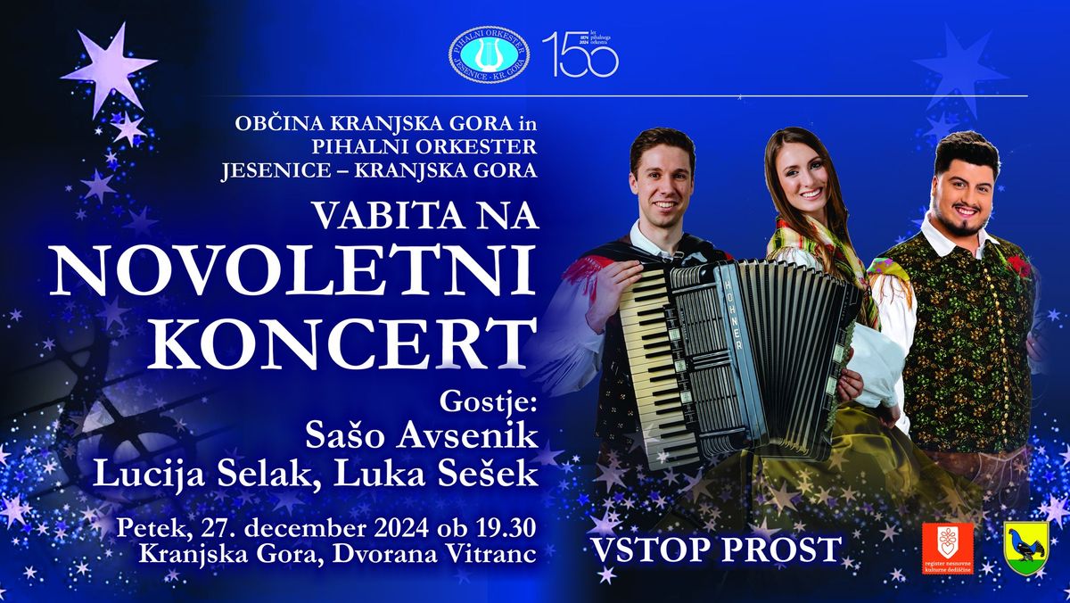 Novoletni koncert POJKG: Kranjska Gora