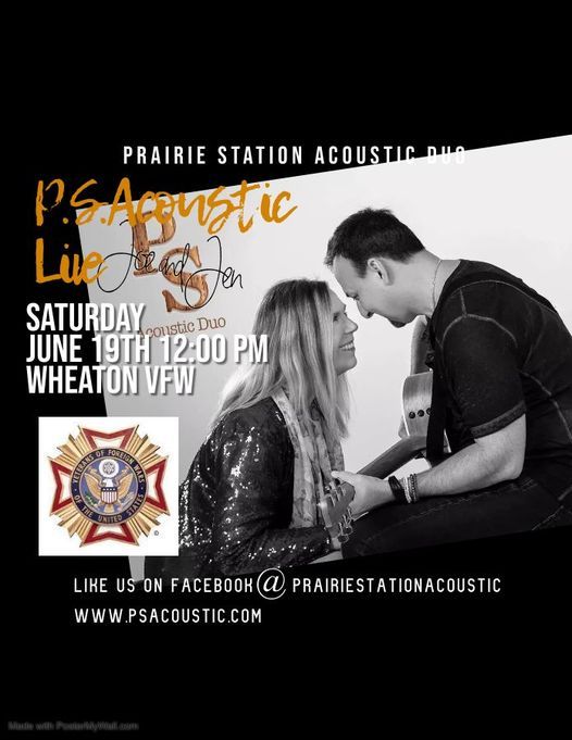 P.S. Acoustic live at VFW Wheaton Car Show, Wheaton VFW 2164, 19 June 2021