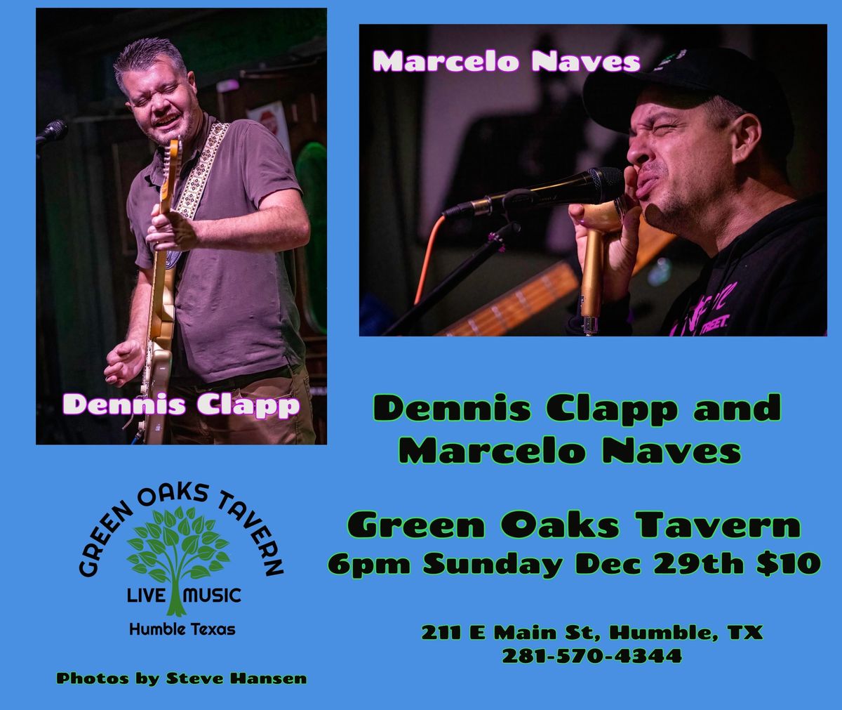 Dennis Clapp and Marcelo Naves at Green Oaks Tavern