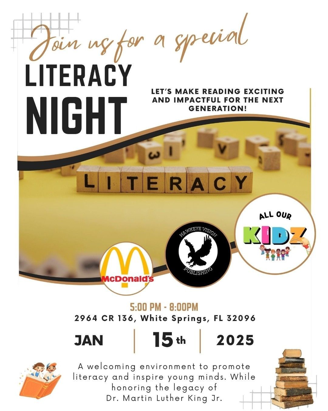 Literacy Night at McDonald's 