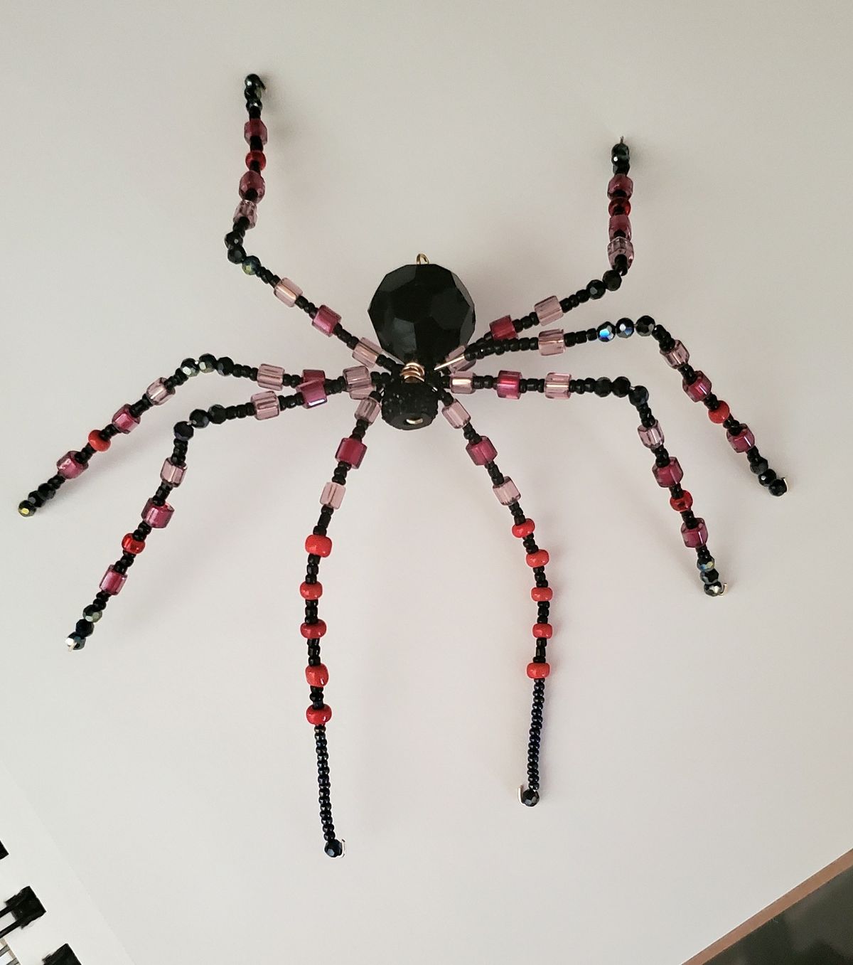 Let's Craft a Beaded Spider