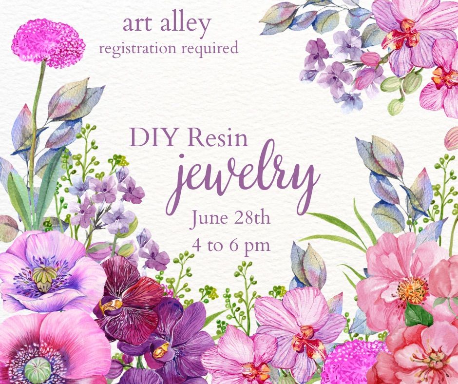 DIY Resin Jewelry Event 