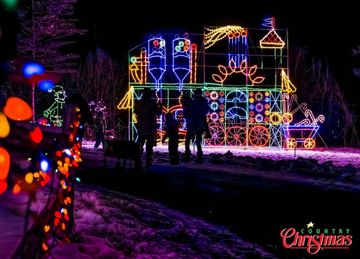 Country Christmas Illuminated Walking Nights 