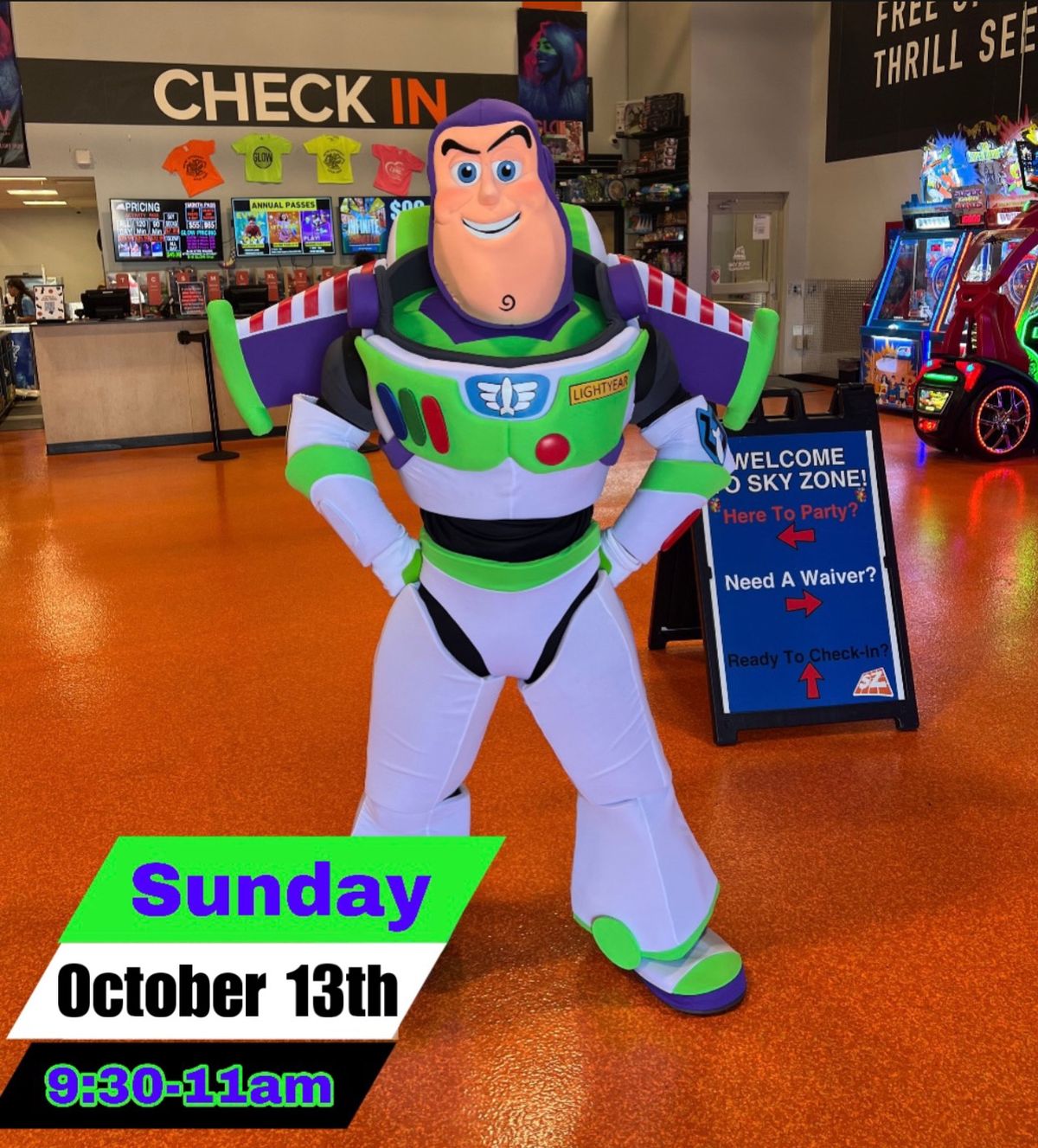 To Infinity & Beyond Little Leapers Sunday 10\/13