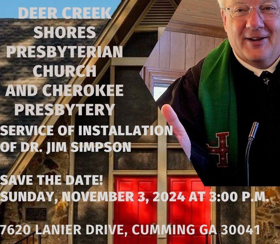 Service of Installation of Dr. Jim Simpson