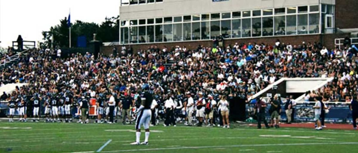 Villanova Wildcats at Towson Tigers Football at Johnny Unitas Stadium