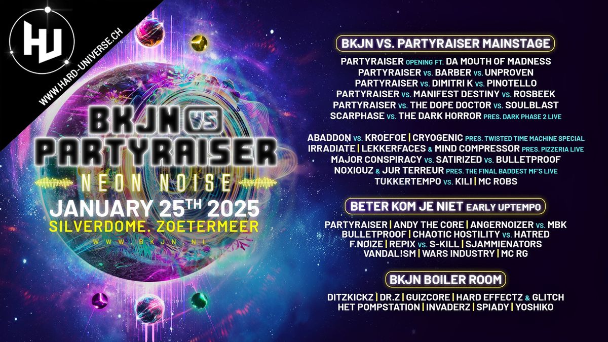 Car pour BKJN vs Partyraiser 2025