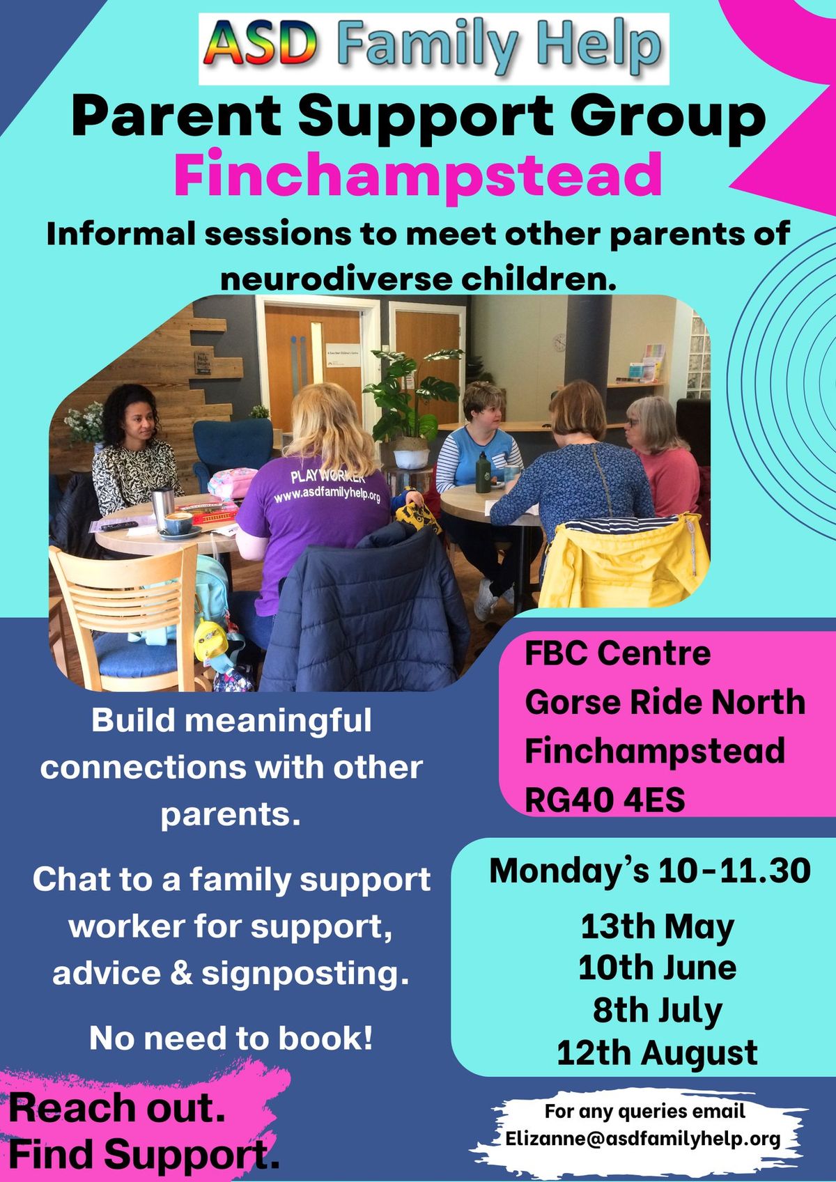 Drop In Parents\/Carers Support Group (Finchampstead)