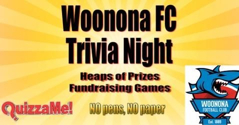 Woonona Football Club Trivia Night 