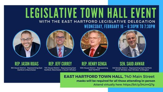 East Hartford Legislative Town Hall Event