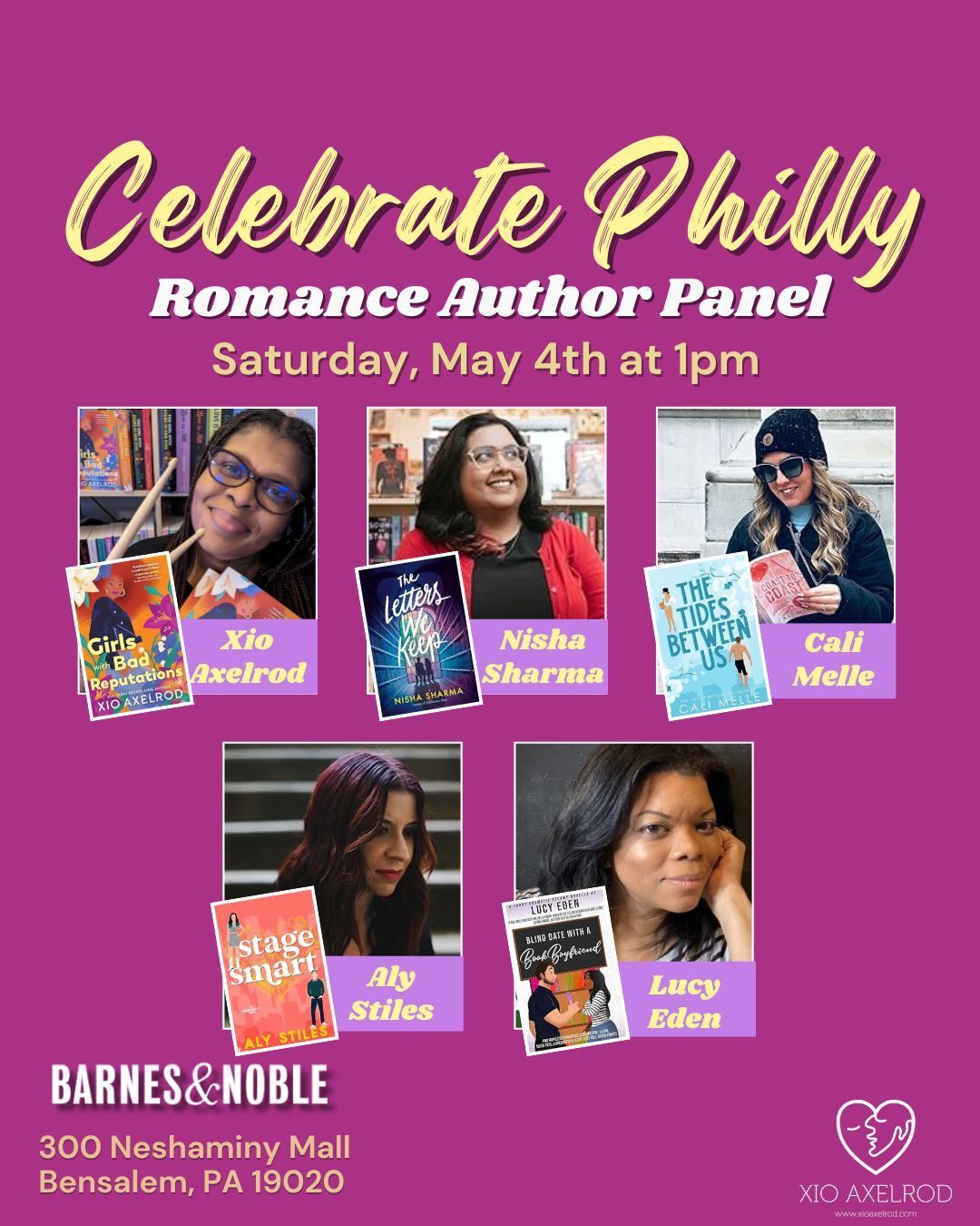 Celebrate Philly Romance Author Panel