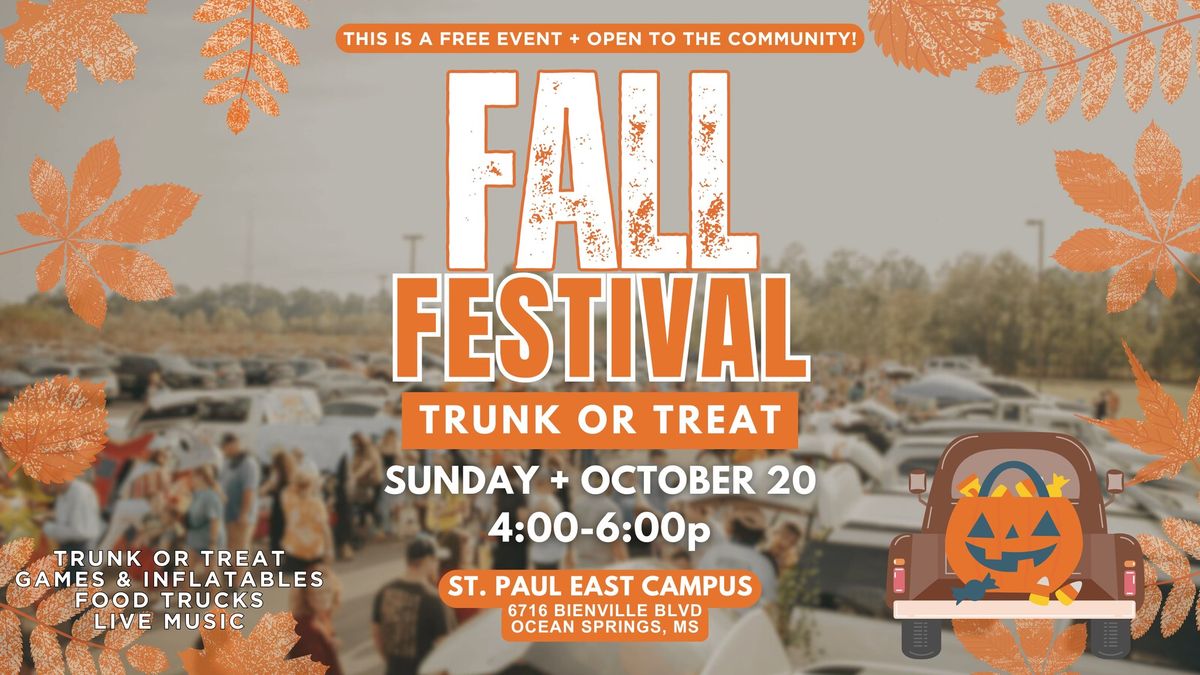 Community Fall Festival & Trunk or Treat