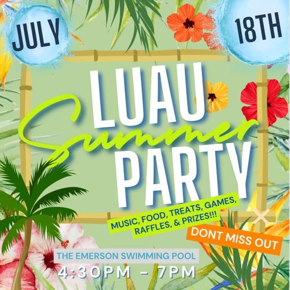 Luau Pool Party