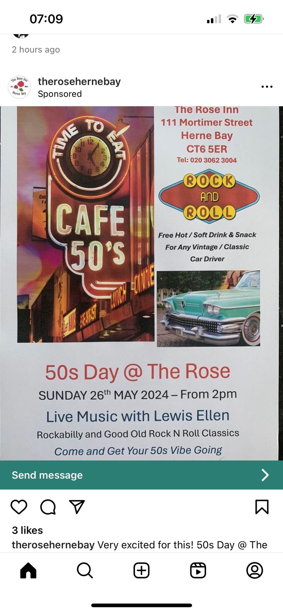 Lew Lewis solo live @The Rose Herne bay 