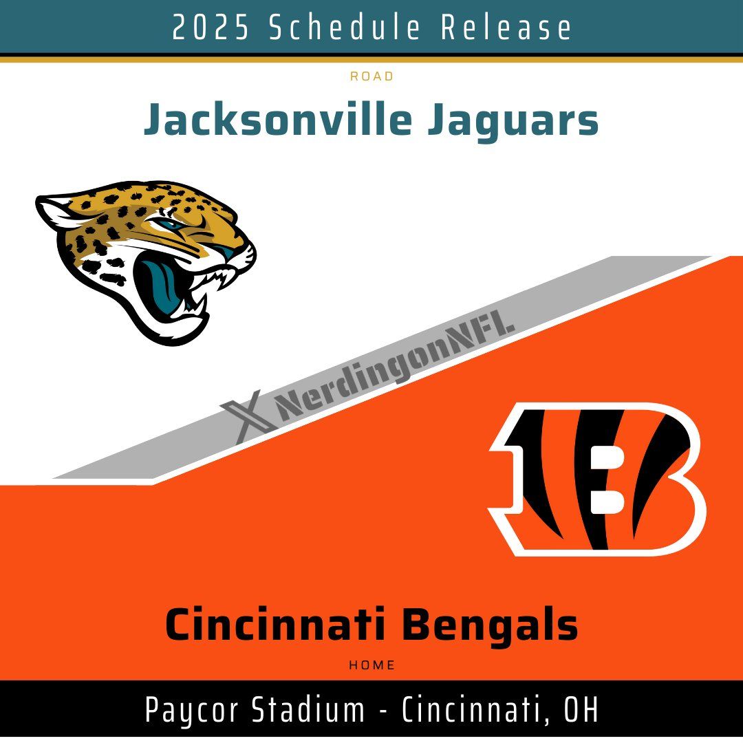 Cincinnati Bengals vs. Jacksonville Jaguars