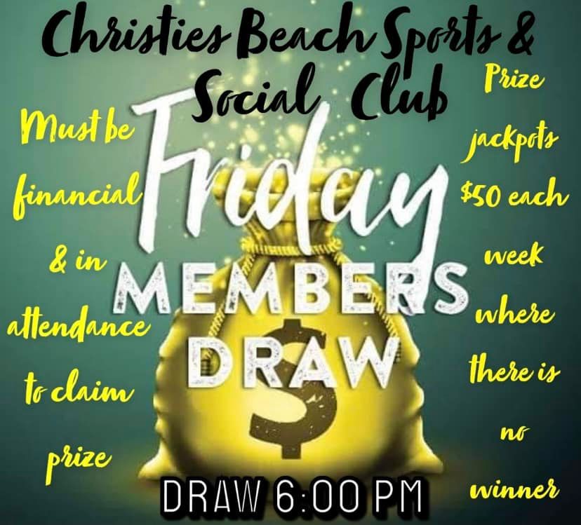 Friday Night Members Draw