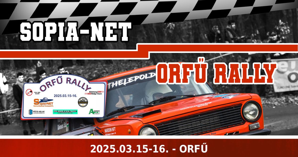 Sopia-NET Orf\u0171 Rally