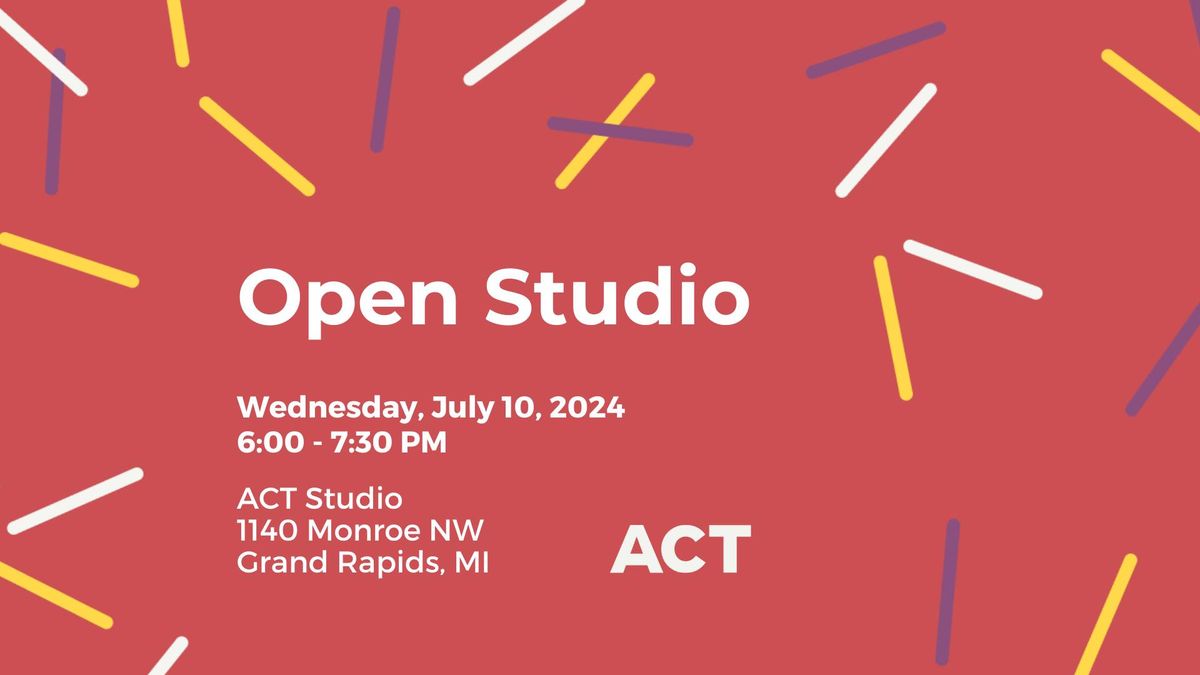July Open Studio - Yellow