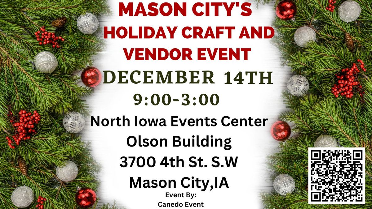 Mason City Holiday Craft and Vendor Show