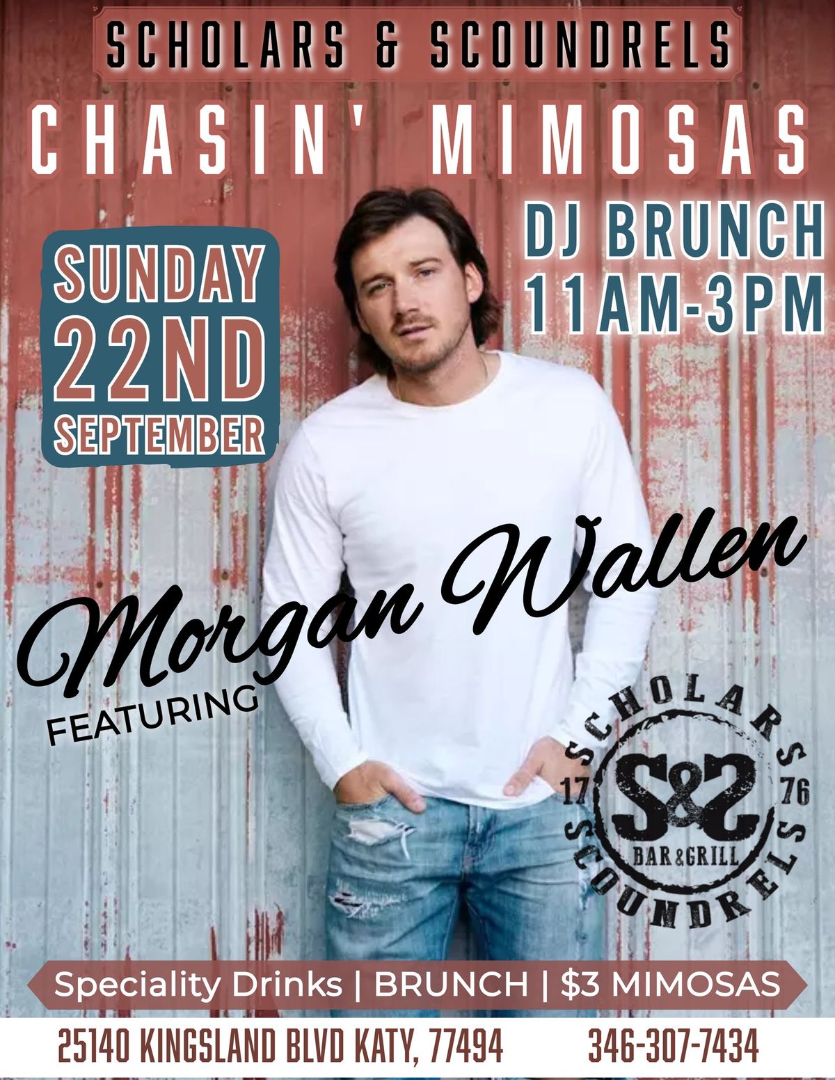 Morgan Wallen DJ Theme Brunch