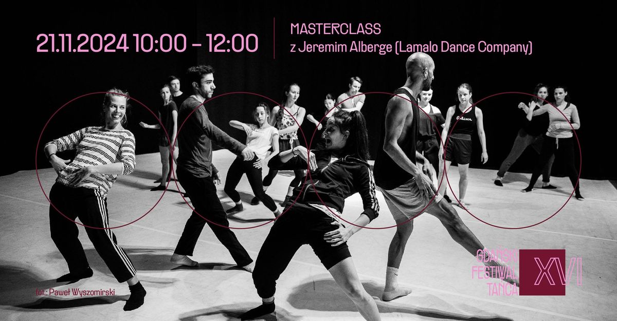 Masterclass z Jeremim Alberge (Lamalo Dance Company)