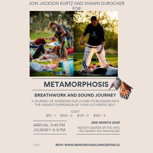 Metamorphosis ~ Breathwork & Sound Journey