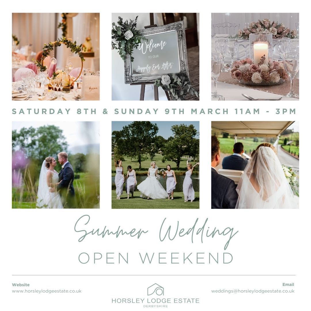 Wedding Open Weekend