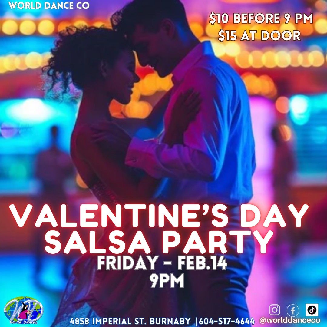 Valetines Day Salsa Party!!