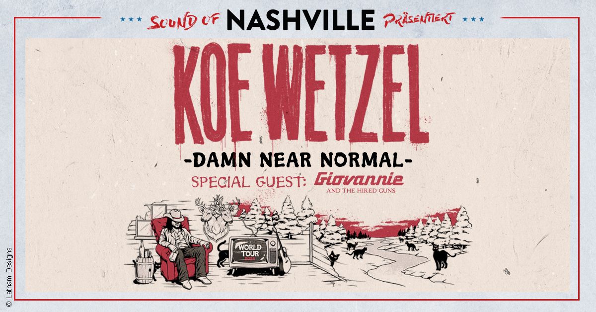 Sound of Nashville pr\u00e4sentiert: Koe Wetzel | Hamburg