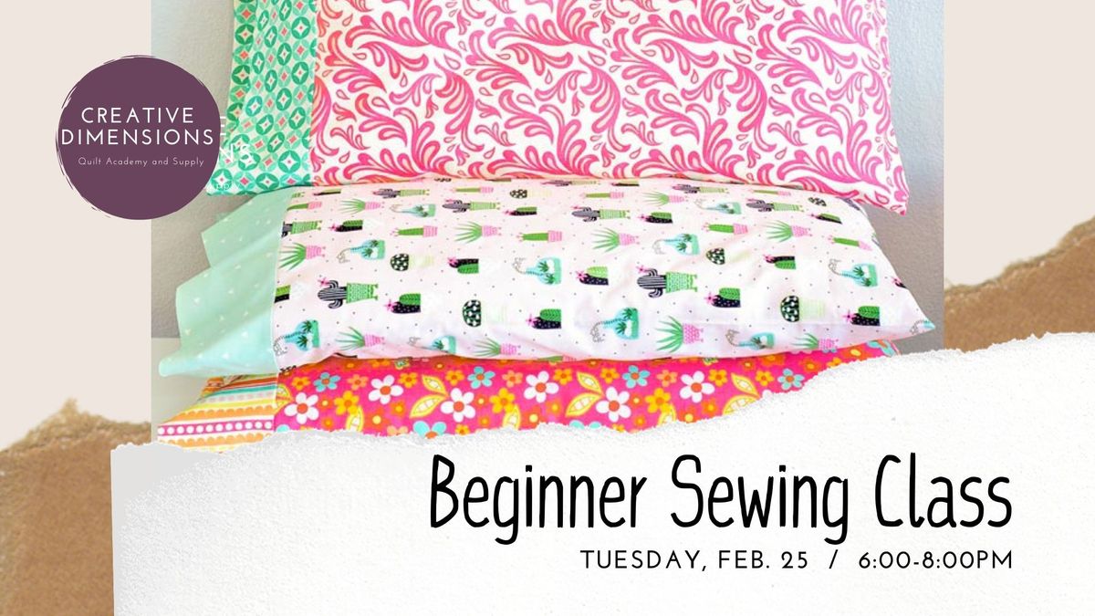 Beginner Sewing Class