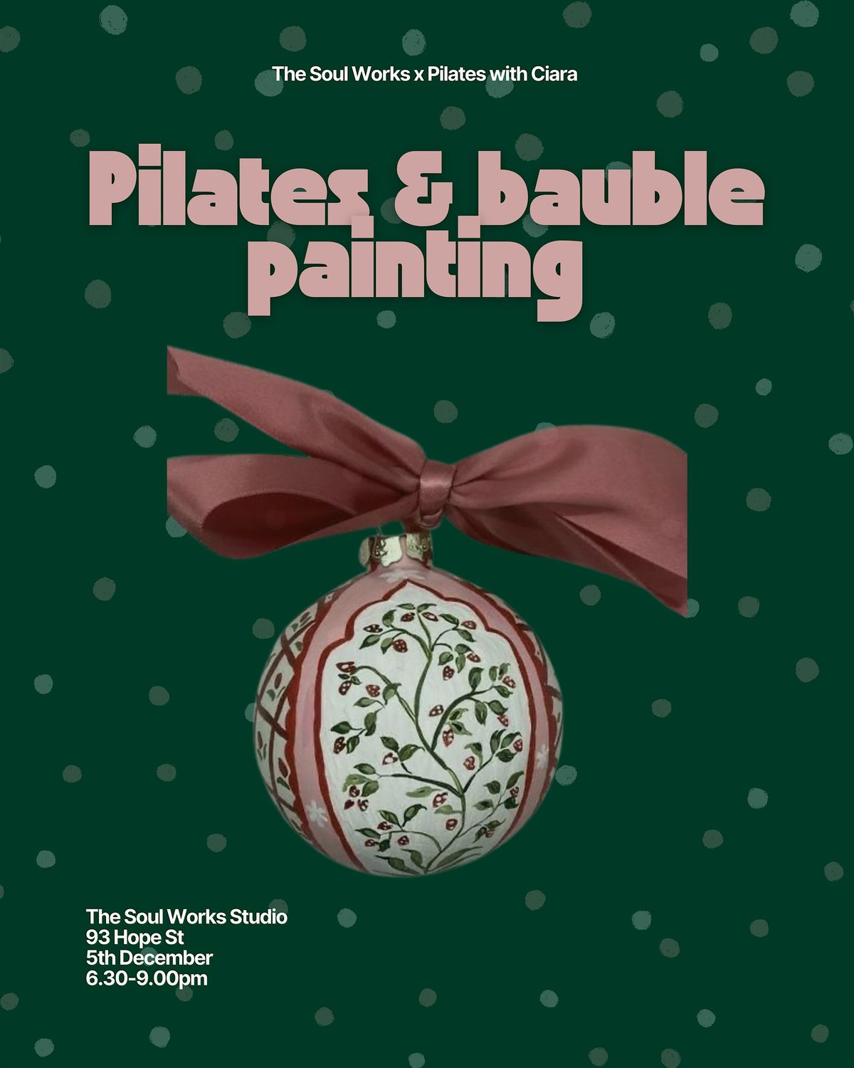 Pilates & Bauble Painting