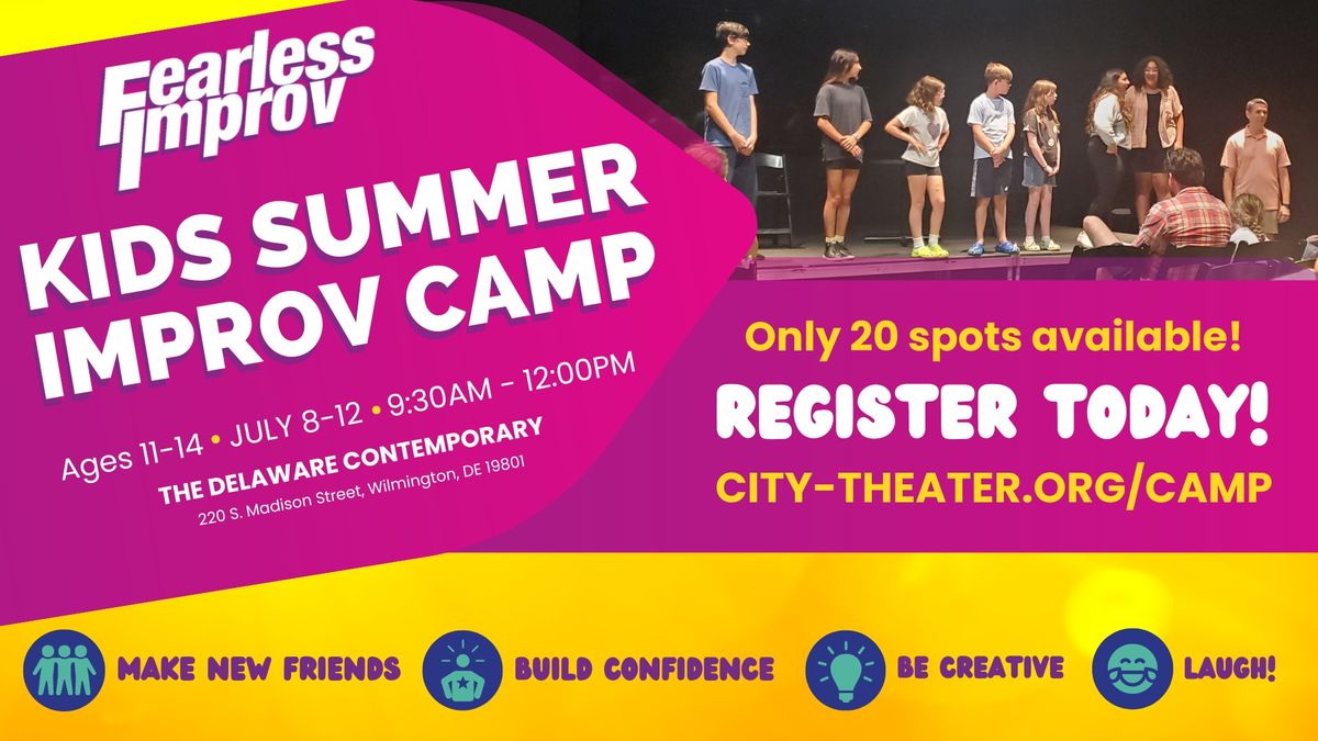 Kids Summer Improv Camp