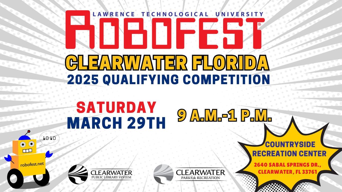 Clearwater Florida 2025 Robofest Qualifying Competition