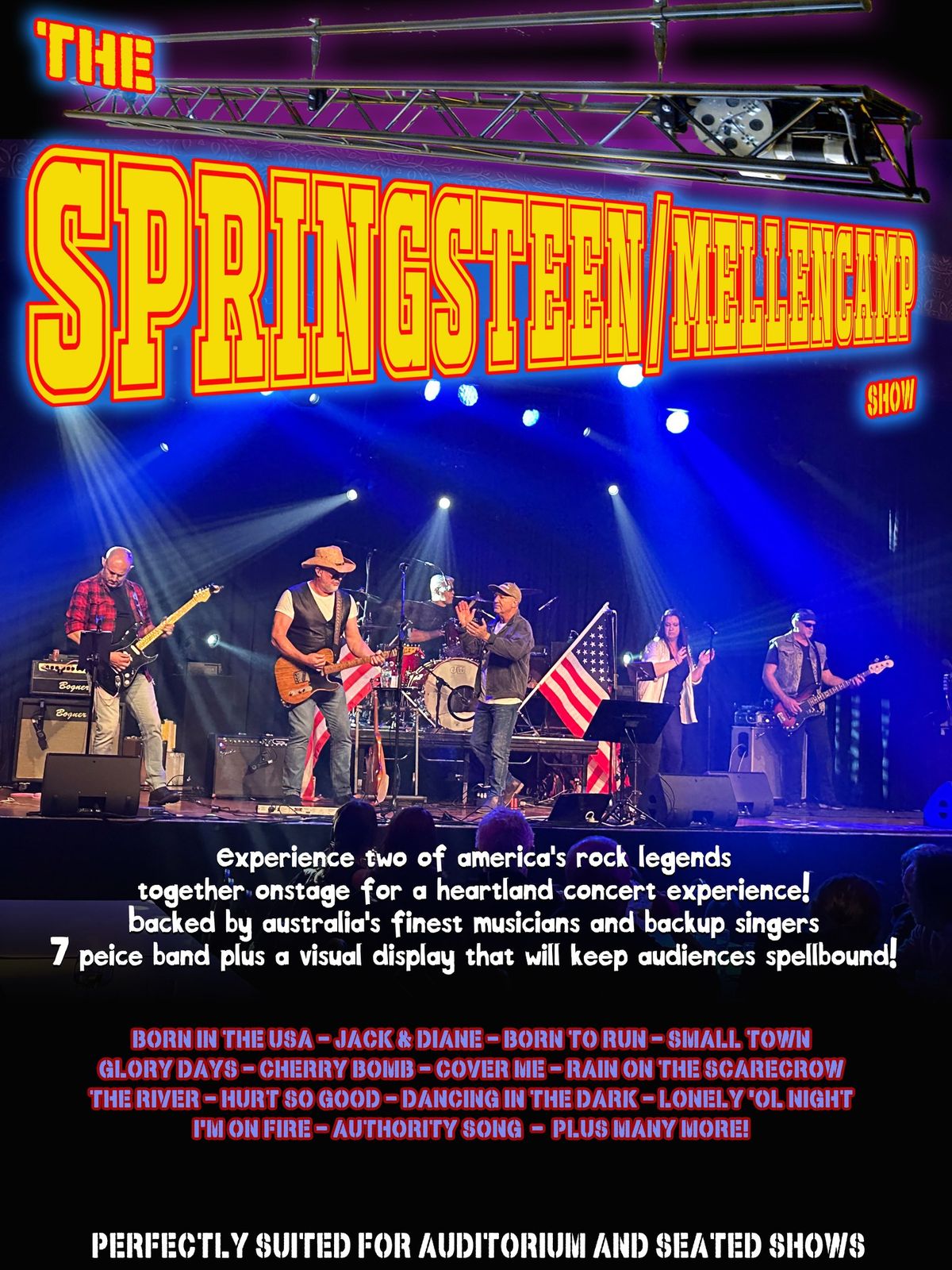 Springsteen Mellencamp and Friends LIVE at Katoomba RSL!