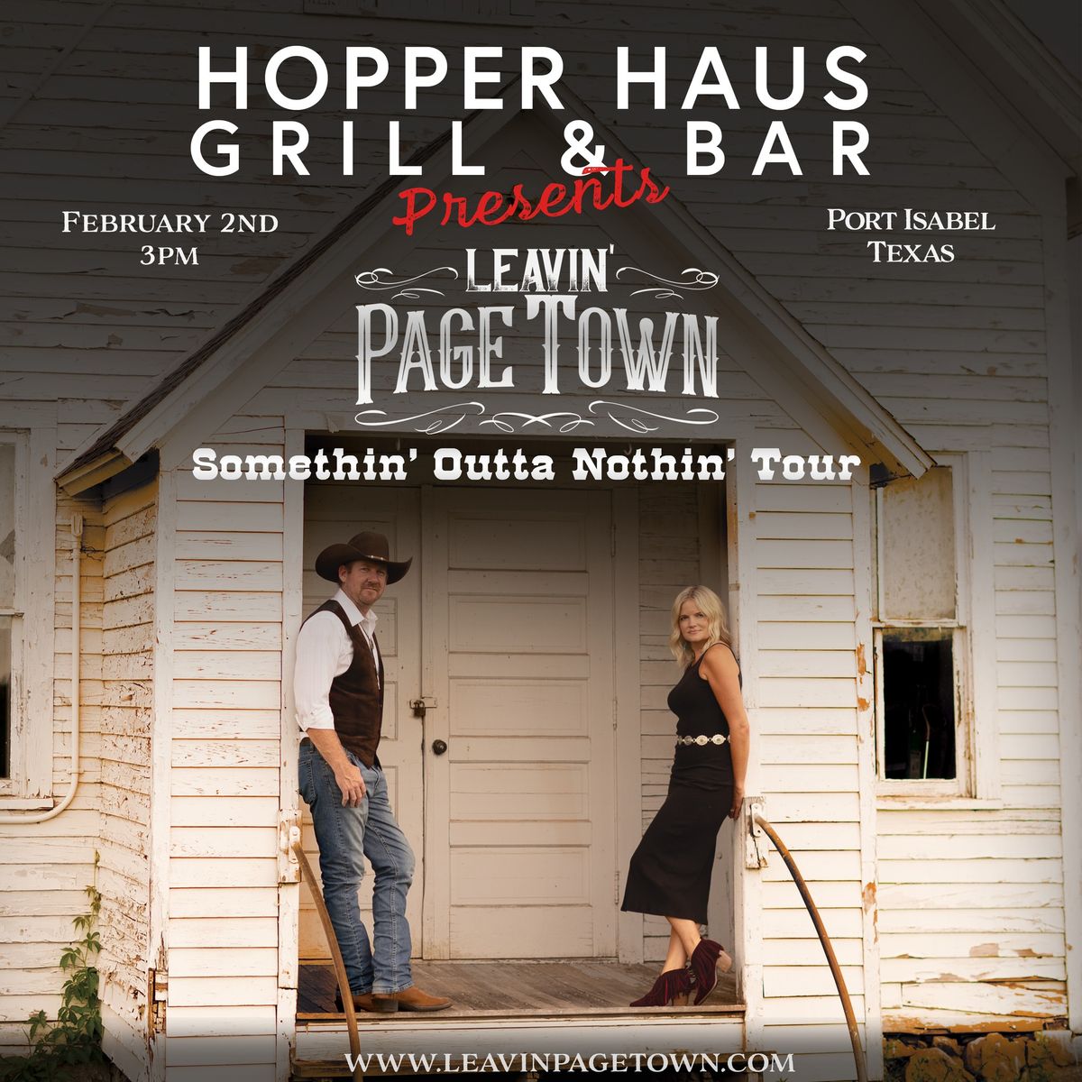 Leavin' Page Town S-O-N Tour Stop @ Hopper Haus