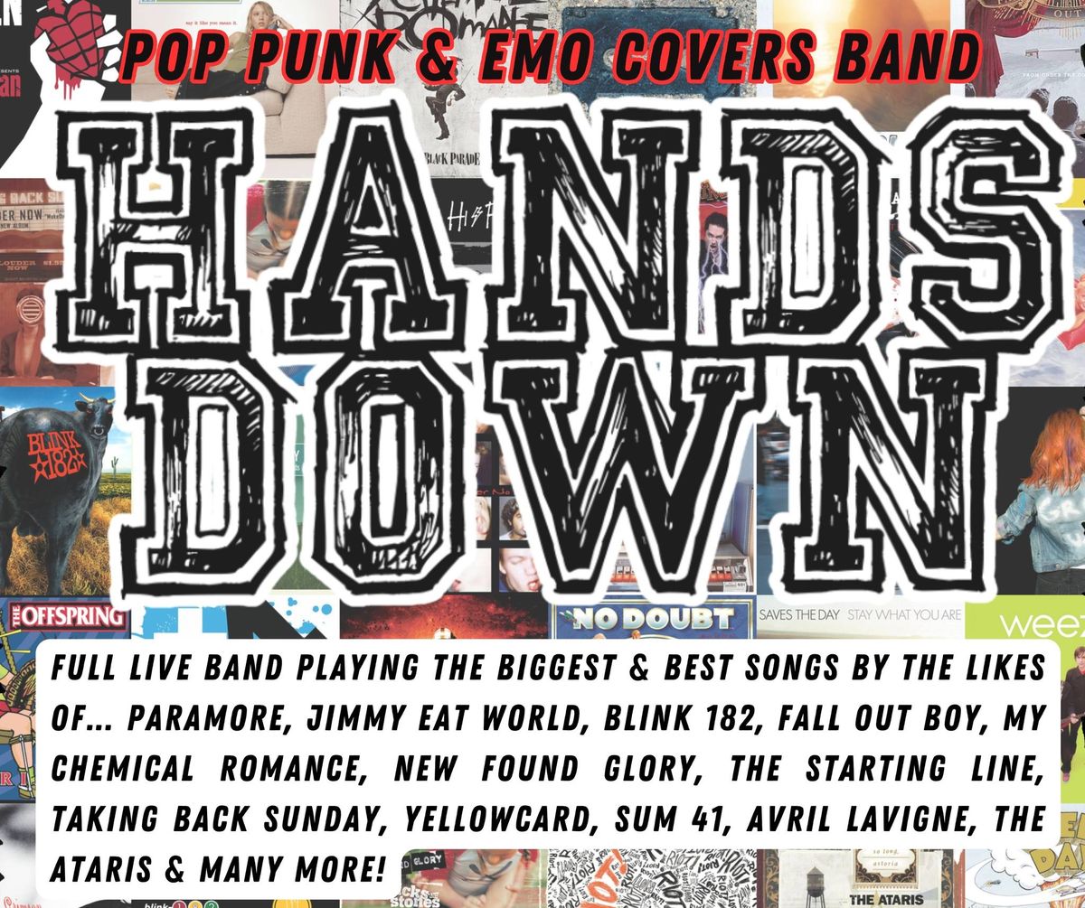 Pop Punk and Emo covers band HANDS DOWN at Trillians Newcastle