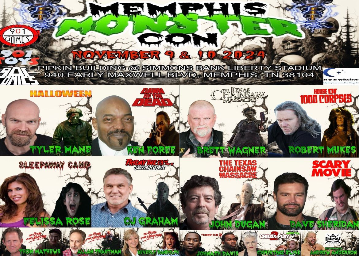 MEMPHIS MONSTER CON NOV 9-10