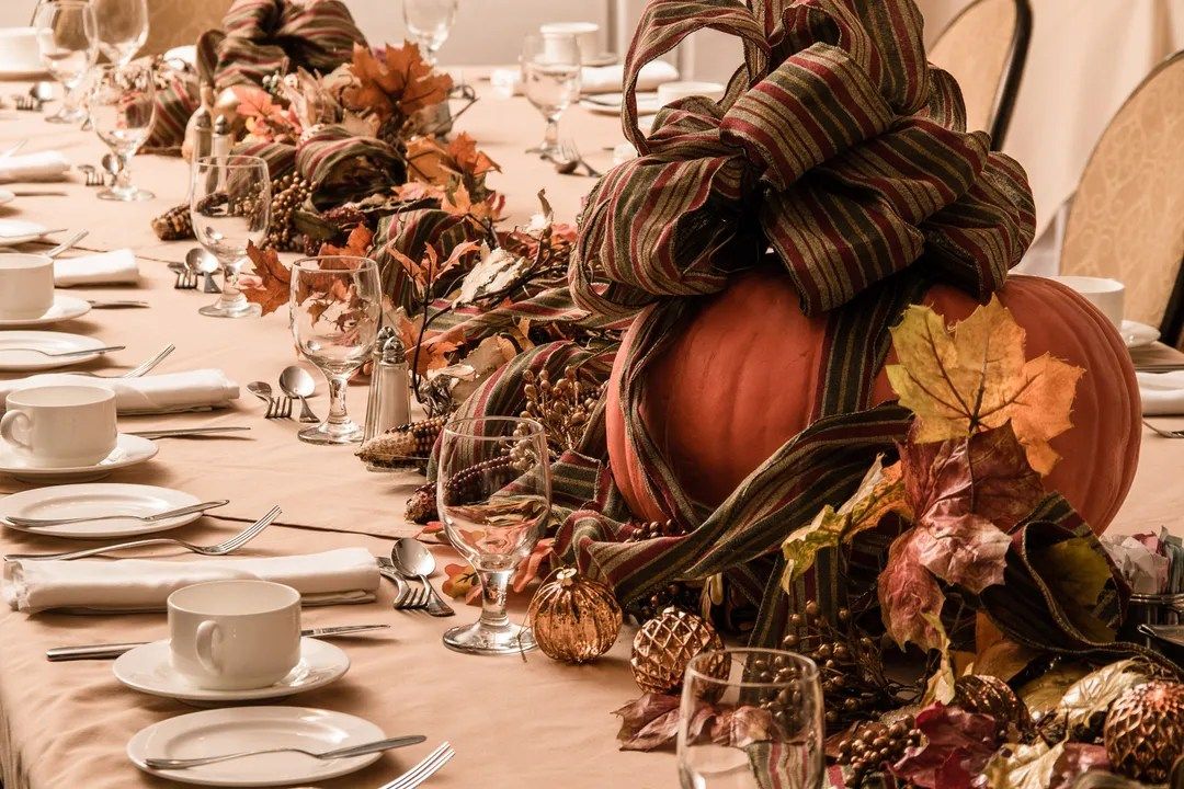 Thanksgiving Feast in the Grand Dining Room