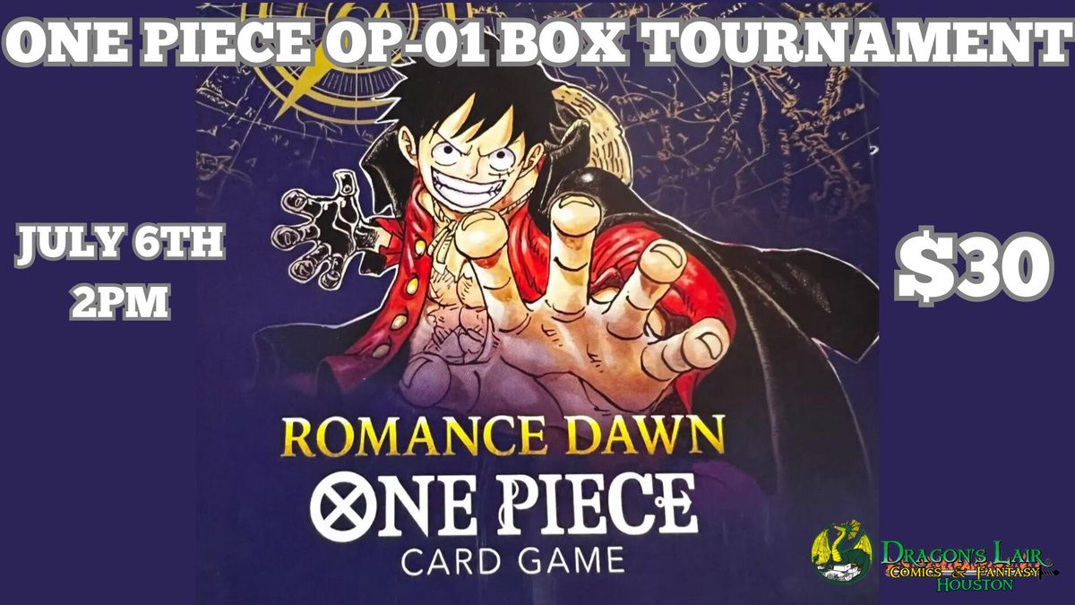 One Piece OP-01 Box Tournament