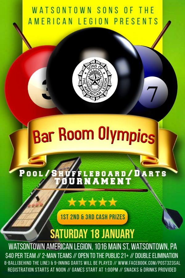 Bar Room Olympics