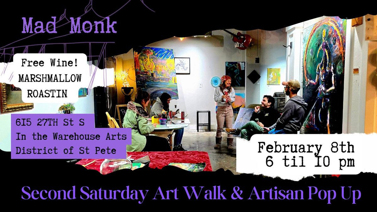 Second Saturday Art Walk & Artisan Pop Up