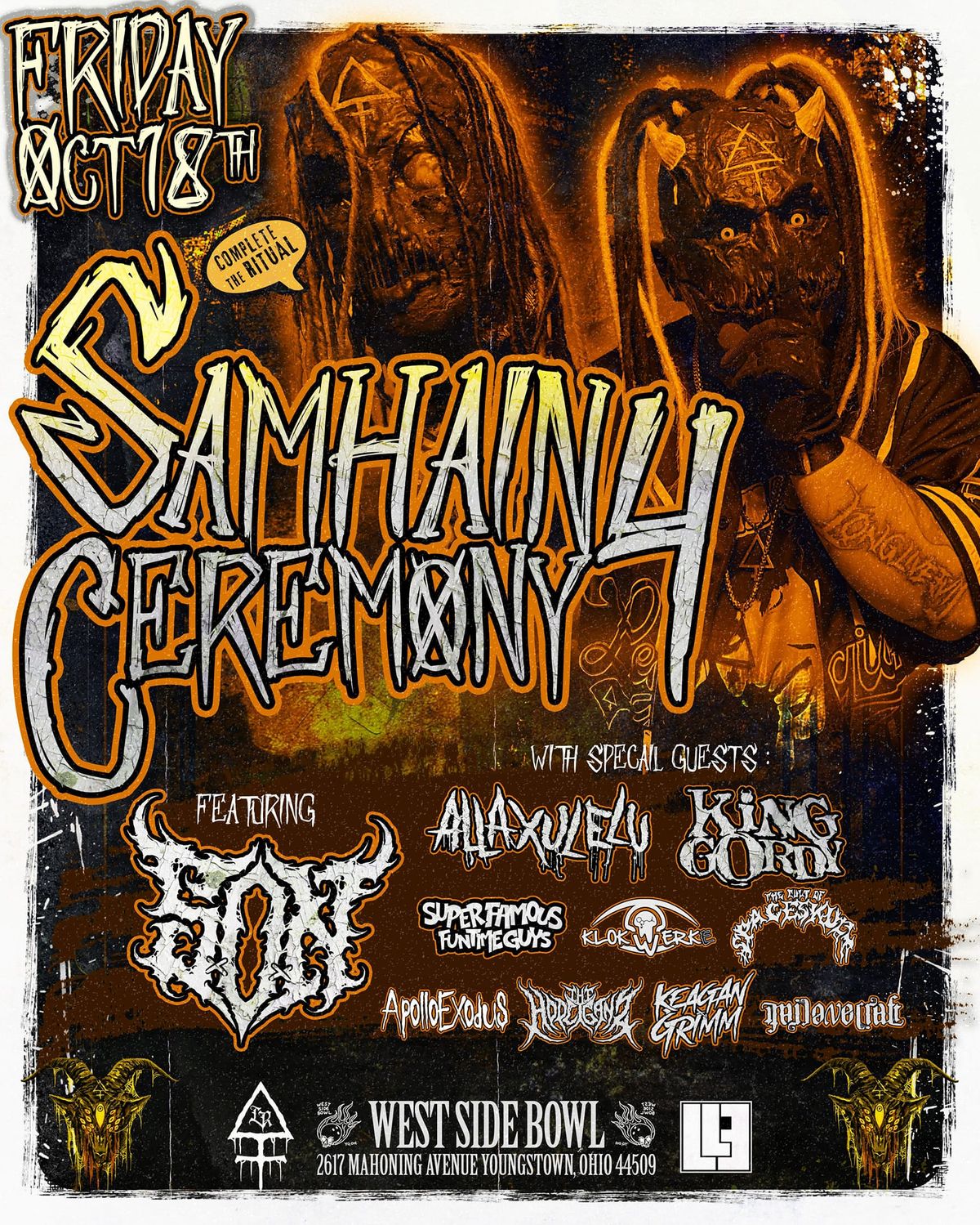 Samhain Ceremony 4 at the Westside Bowl