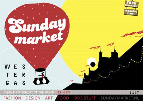 Sunday Market Westergas - juli editie 