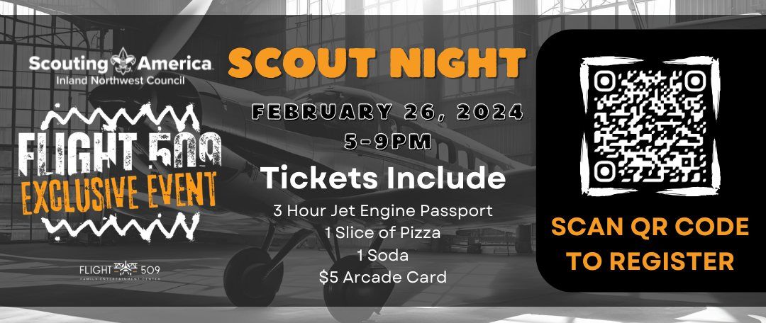 Flight 509 Scout Night