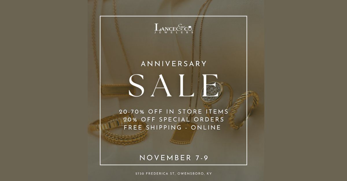 Anniversary Sale