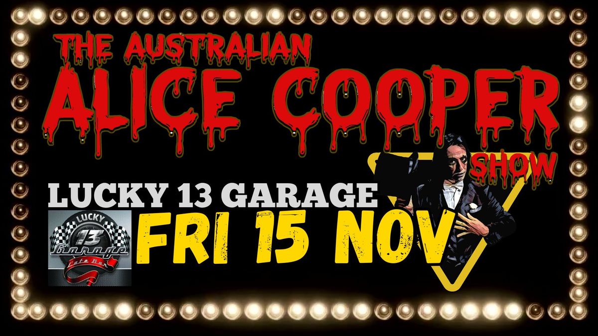 Australian Alice Cooper Show - Welcome to My Nightmare