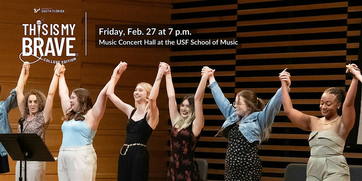 This Is My Brave \u2013 College Edition at the University of South Florida