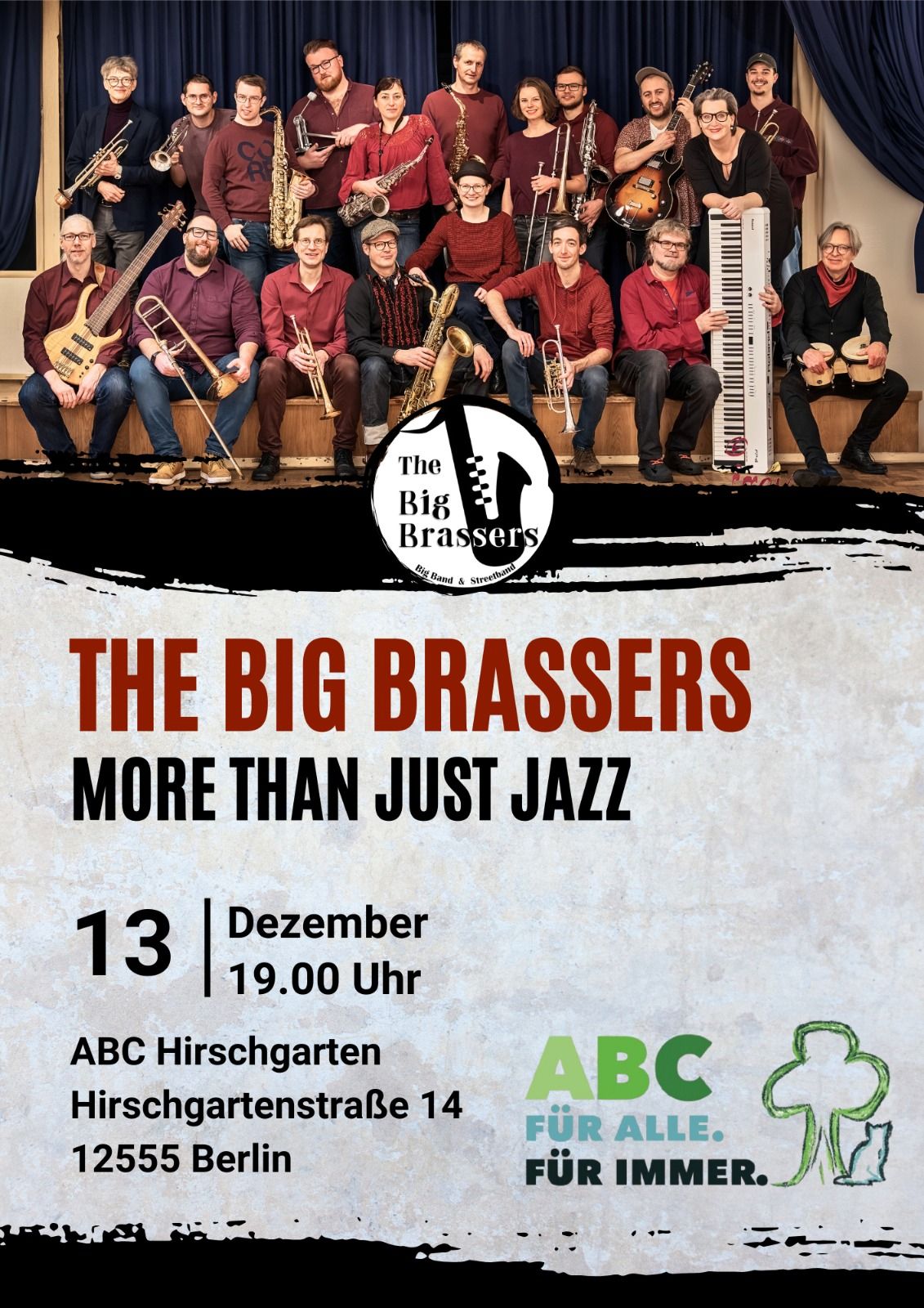 THE BIG BRASSERS + TBB STREETBAND